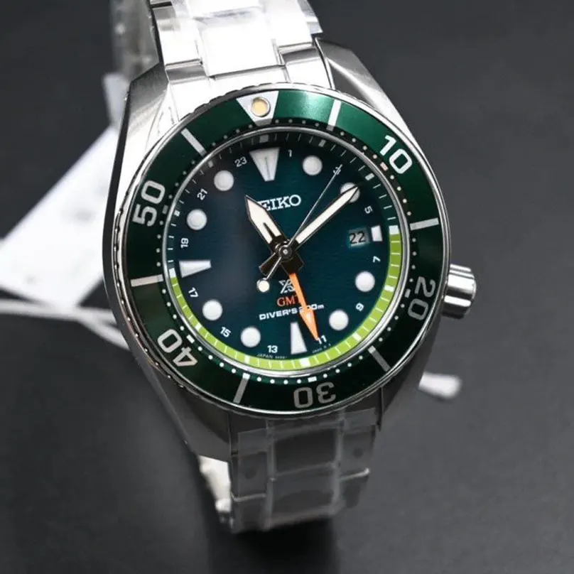 Seiko Men's Prospex Sea Sumo Solar GMT Watch | SFK003J1